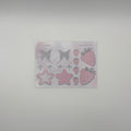 Pink & Blue Deco Sheet